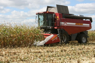 Жатка для уборки кукурузы