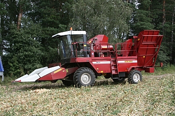 Початкоуборочный комбайн КП-4 «ПАЛЕССЕ ES4»