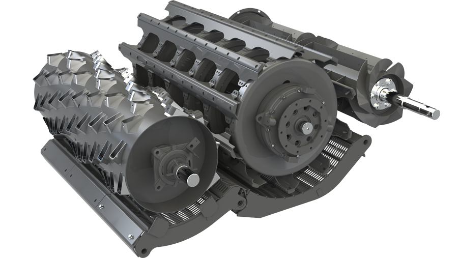 Молотильная установка