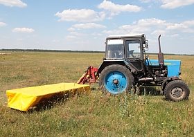 Касілка ратацыйная навясная КР-2,8