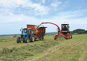 Комплекс для нарыхтоўкі кармоў K-Г-6