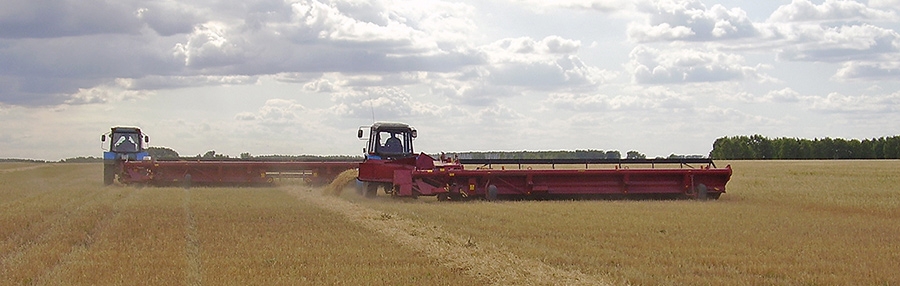 Жняяркі валковые прычапныя