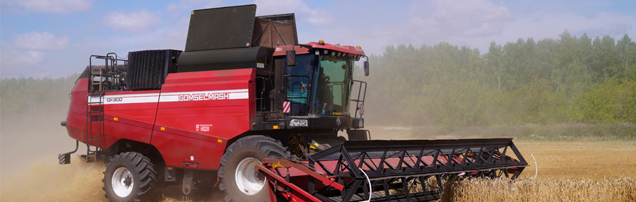 Збожжаўборачны камбайн GH800