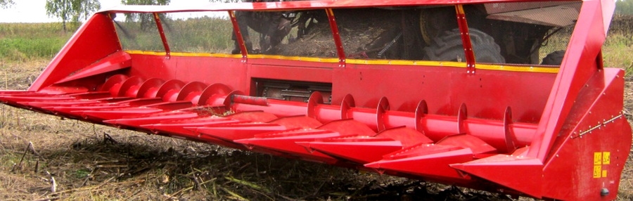 Жняяркі на ўборку сланечніка ПС-8 і ПС-12