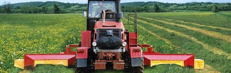 Касілка-плюшчылка ратацыйная трохсекцыйная навясная КПР-9, КПР-9-01 CH90